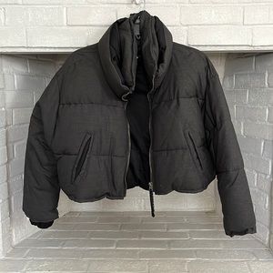 Zara Cropped puffer jacket